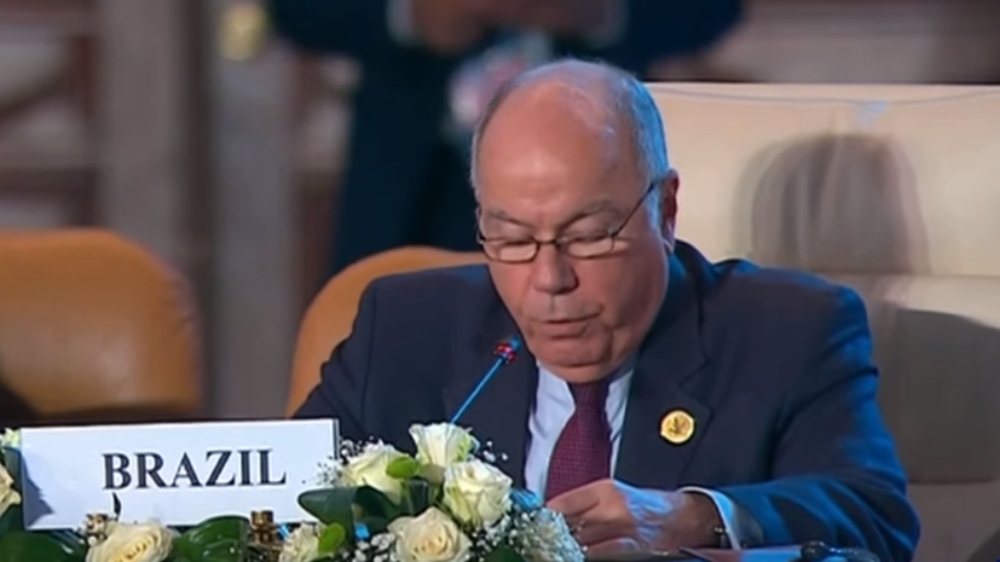 Mauro Vieira participou da Cúpula da Paz no Egito para discutir soluções para o conflito entre Israel e o Hamas.