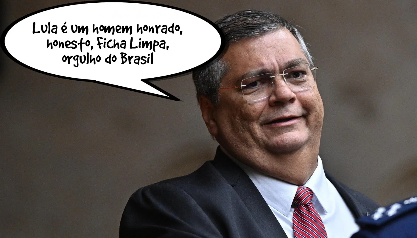Flávio Dino: “Lula é um homem honrado, honesto, Ficha Limpa, orgulho do Brasil”.