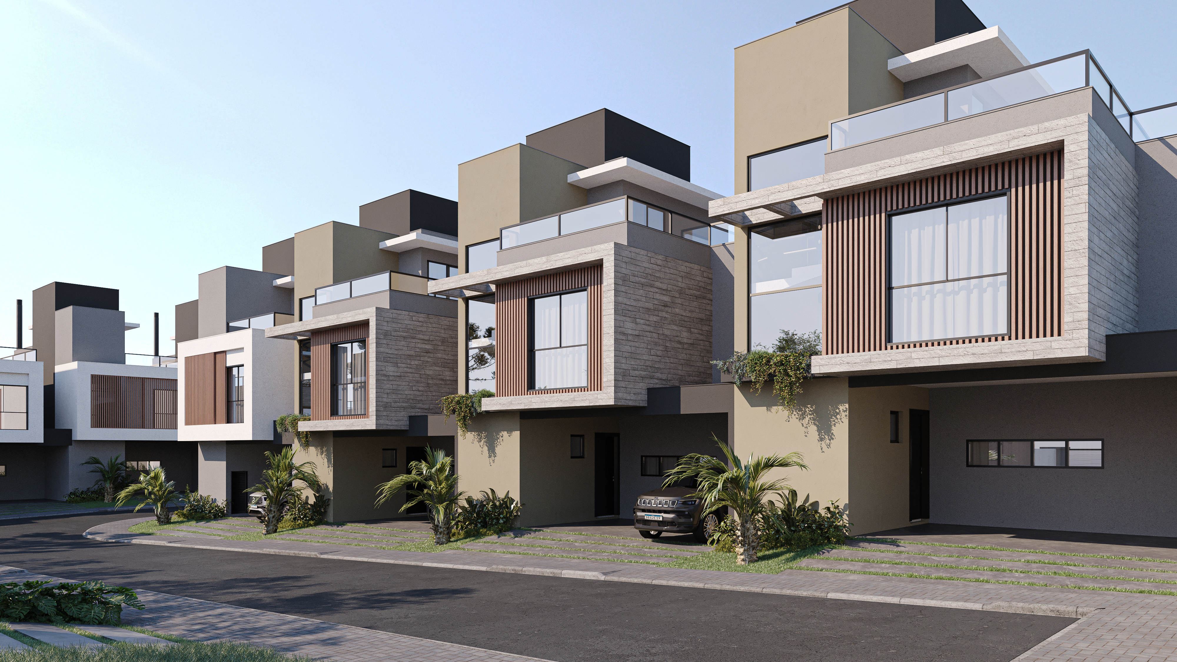 Oká se destaca pelas suas ruas tranquilas, arborizadas e um ambiente residencial.