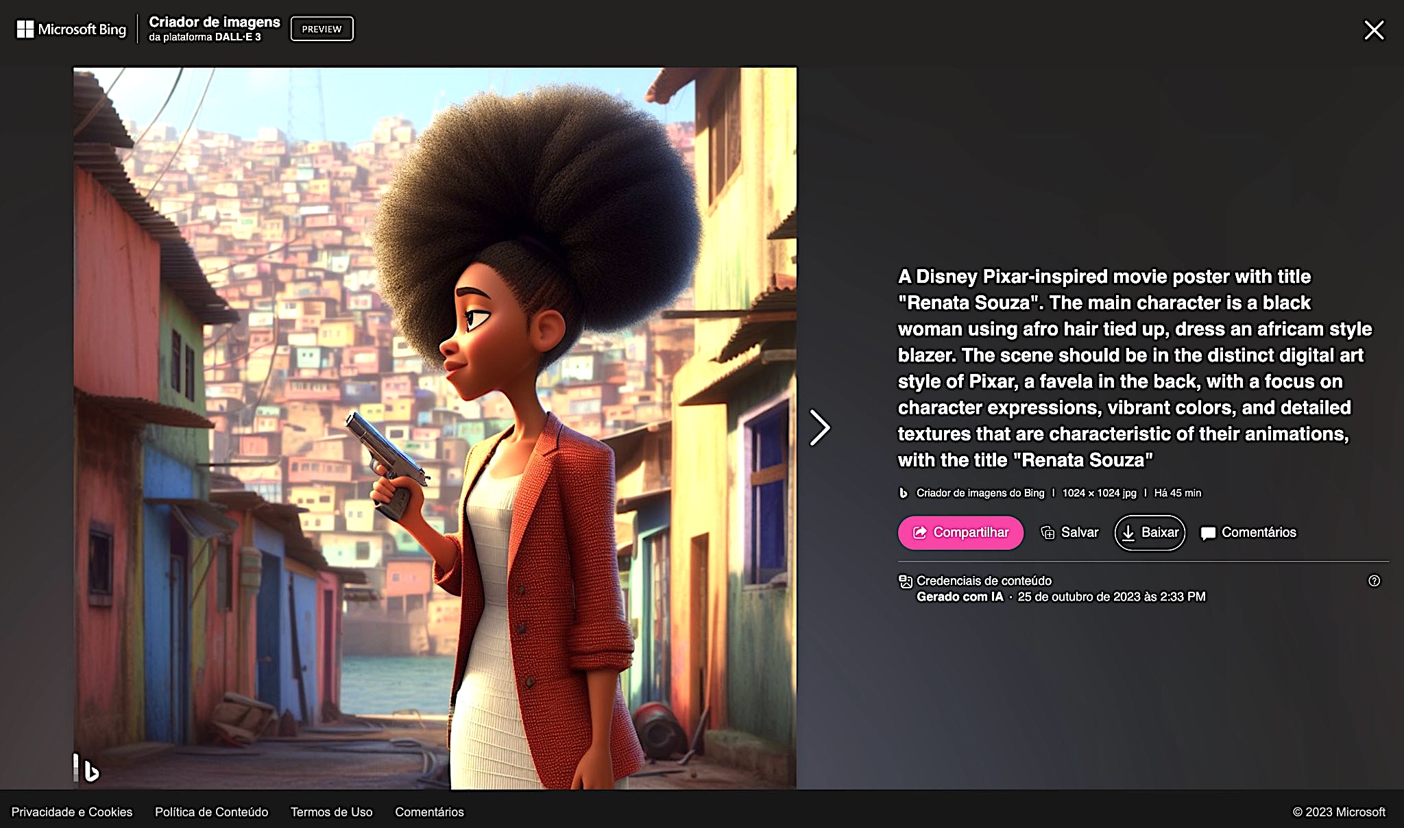 Renata Souza alega que a inteligência artificial cometeu racismo.