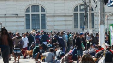 Poucos comerciantes ainda permanecem na região da cracolância, no centro de São Paulo.
