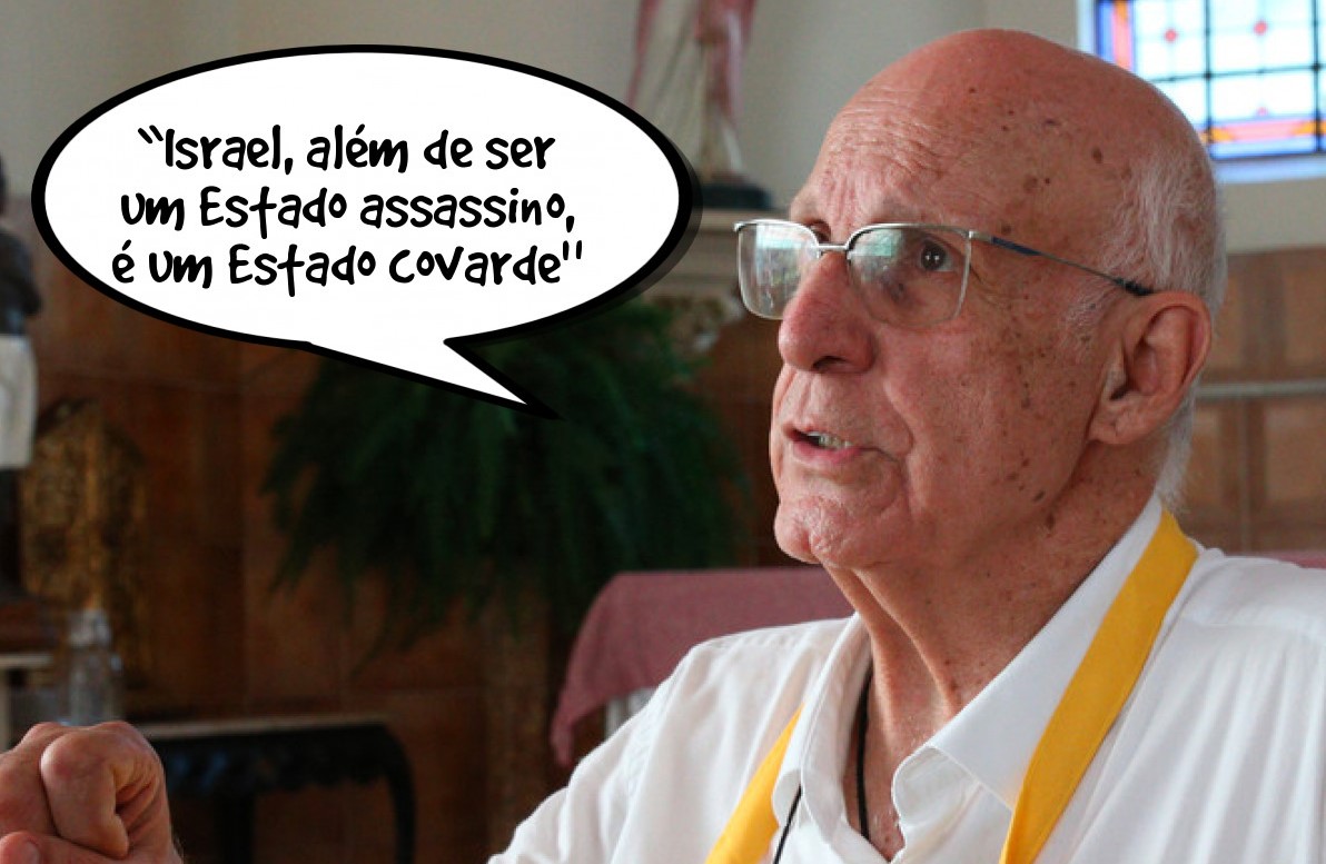 Julio Lancelotti: “Israel, além de ser um Estado assassino, é um Estado covarde&#8221;.