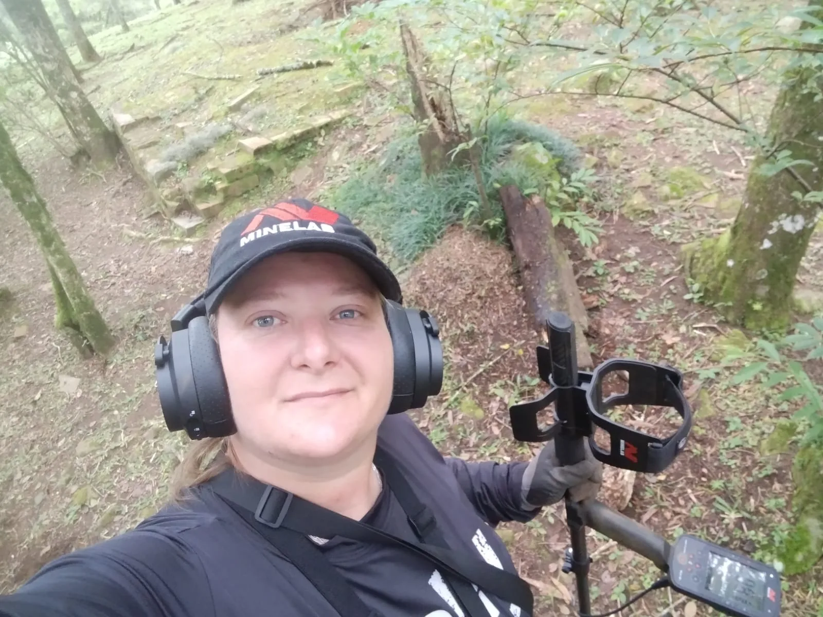 Carol pratica detectorismo desde 2013.