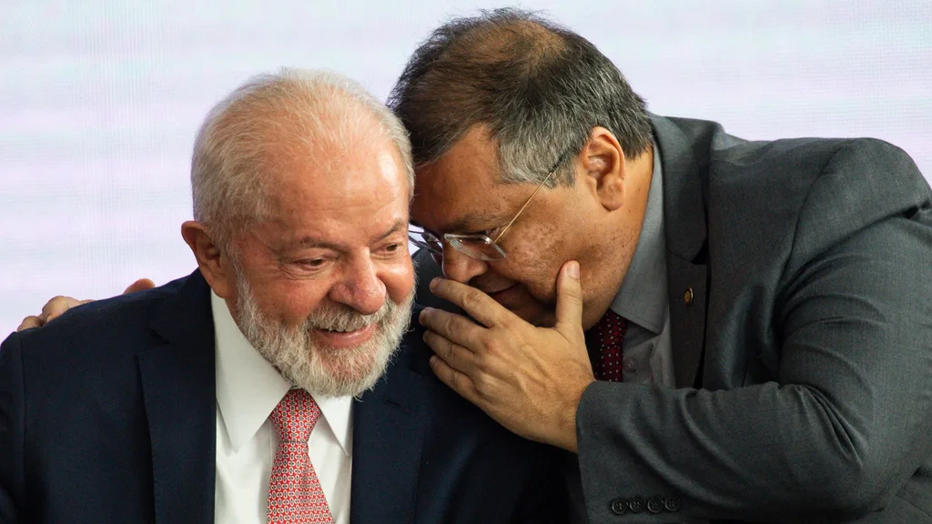 Lula e Flávio Dino