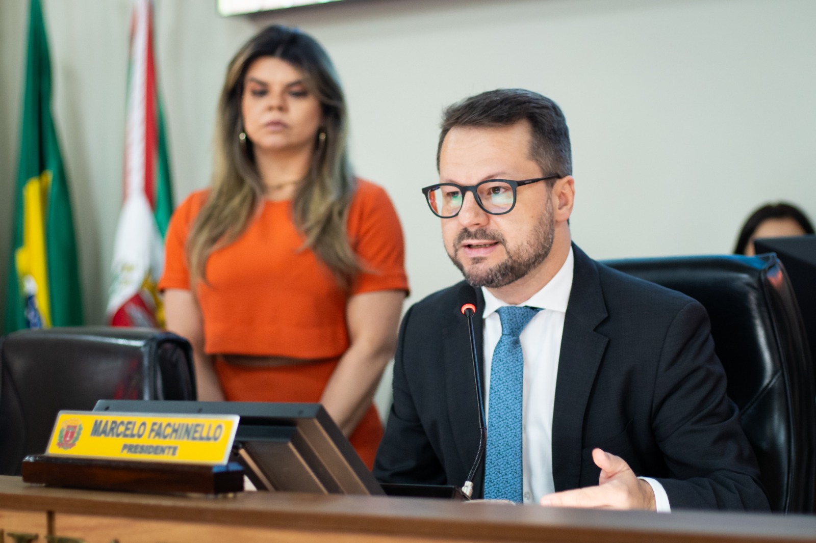 Presidente da Câmara de Vereadores de Curitiba, Marcelo Fachinello pediu abertura de procedimento contra Maria Letícia (PV).