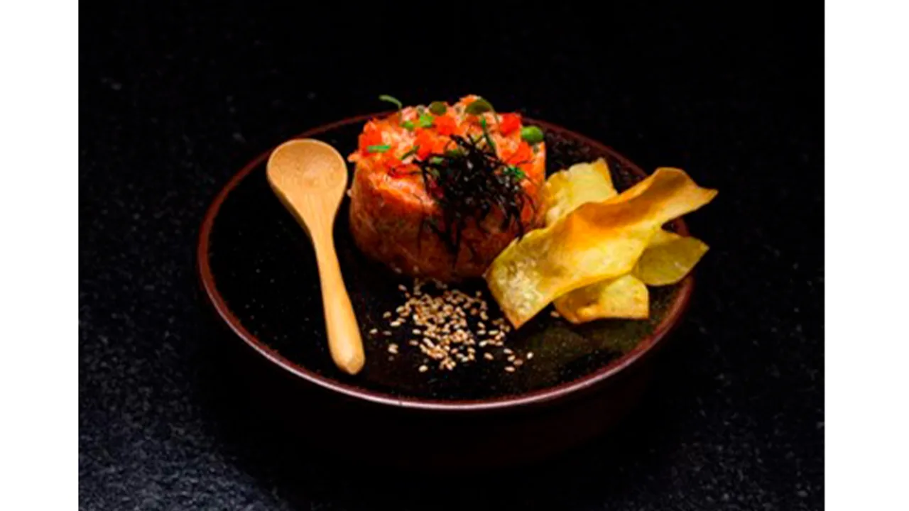 Shake Tartar, um dos pratos do Kibô Japanese