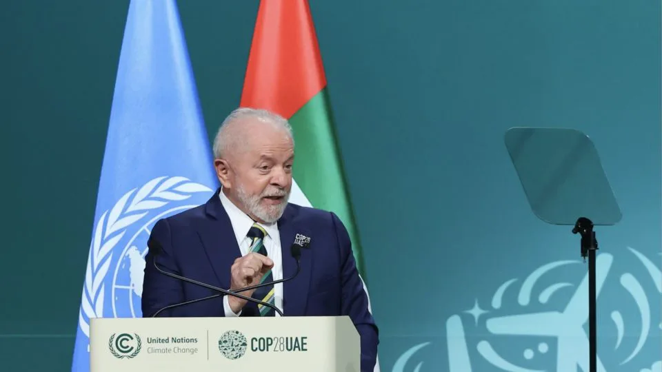 Luiz Inácio Lula da Silva discursa na COP 28