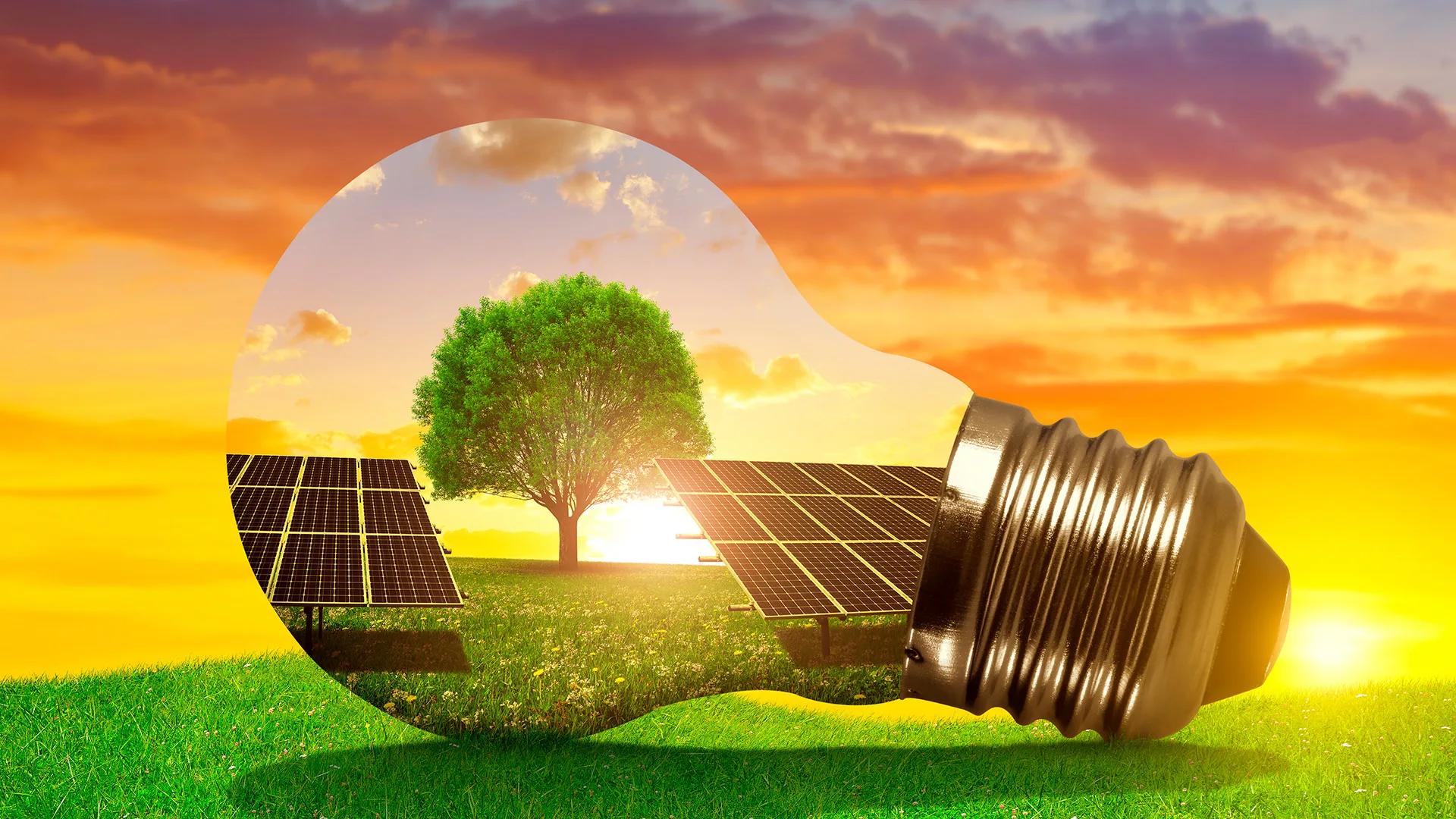 A energia solar não emite dióxido de carbono e outros gases nocivos do efeito estufa