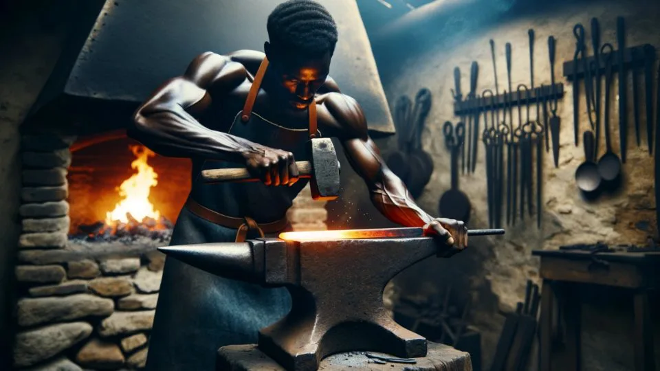 História, metalurgia, negros