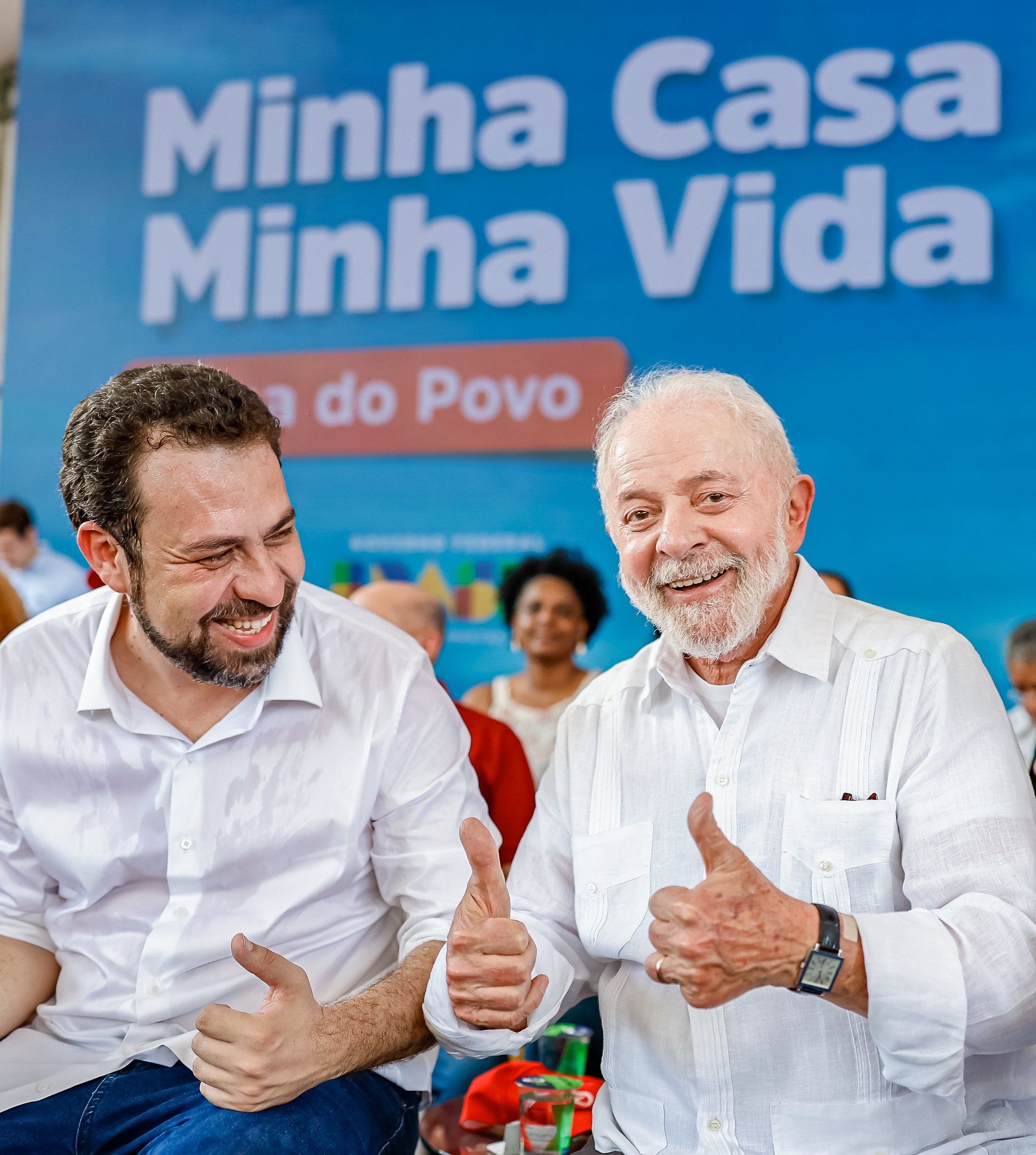 Lula aproveitou cerimônia em Itaquera neste sábado (16) para iniciar atuação como cabo eleitoral de Boulos para a Prefeitura de São Paulo em 2024