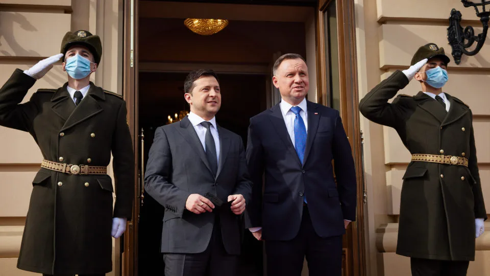 Zelensky e Duda