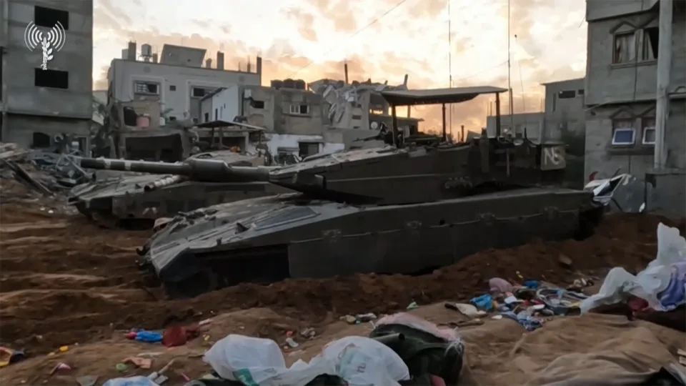 Tanques Israel Gaza