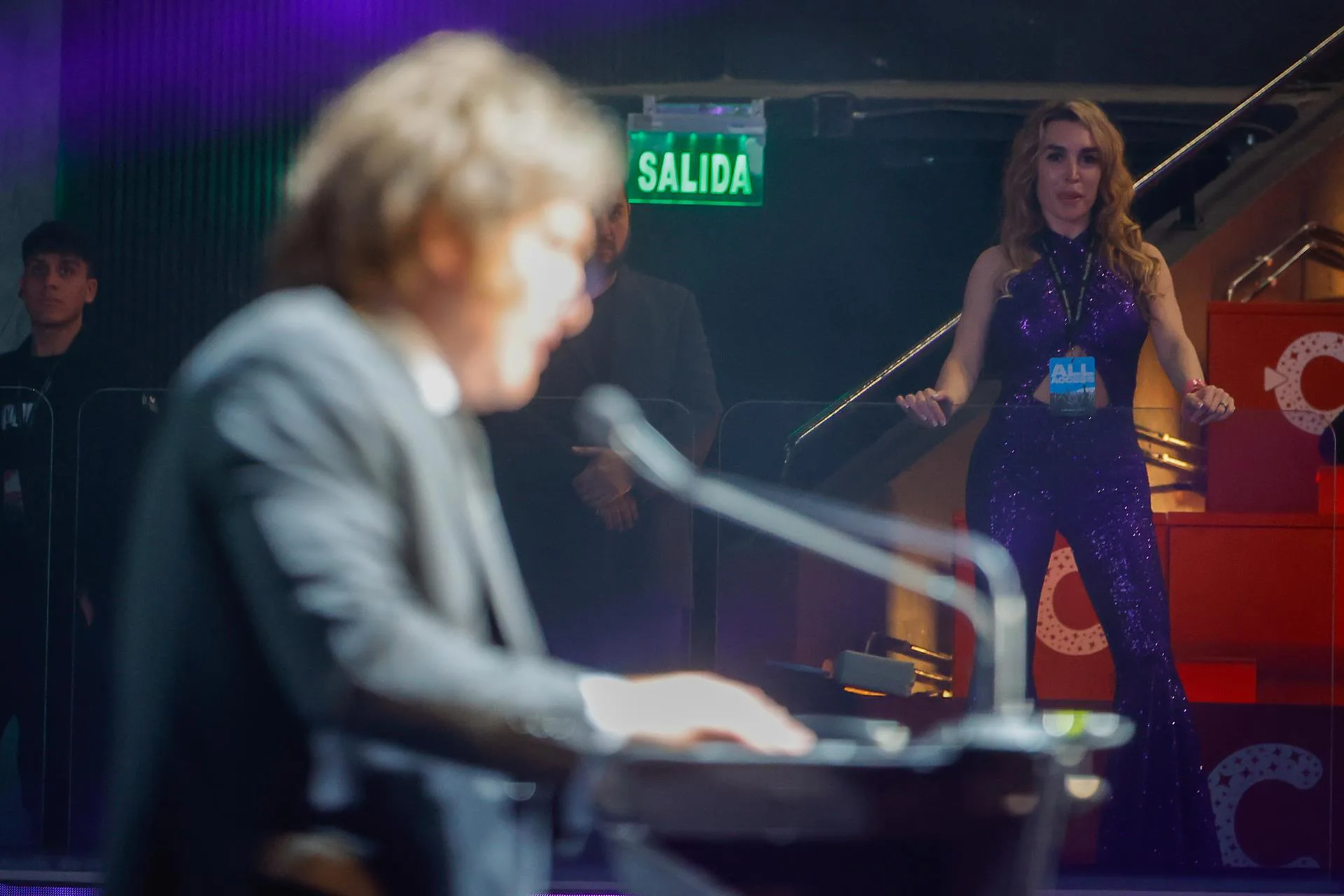 Javier Milei e Fátima Flórez