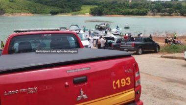 Acidente de helicóptero em Capitólio, Minas Gerais