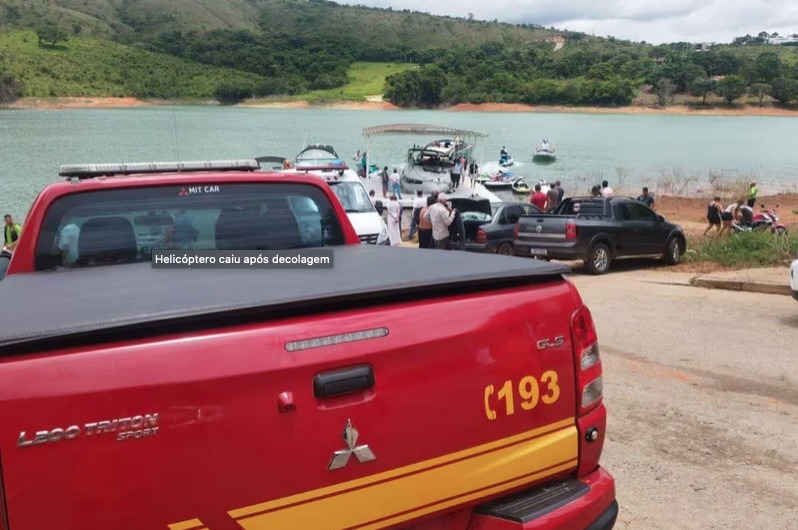 Acidente de helicóptero em Capitólio, Minas Gerais