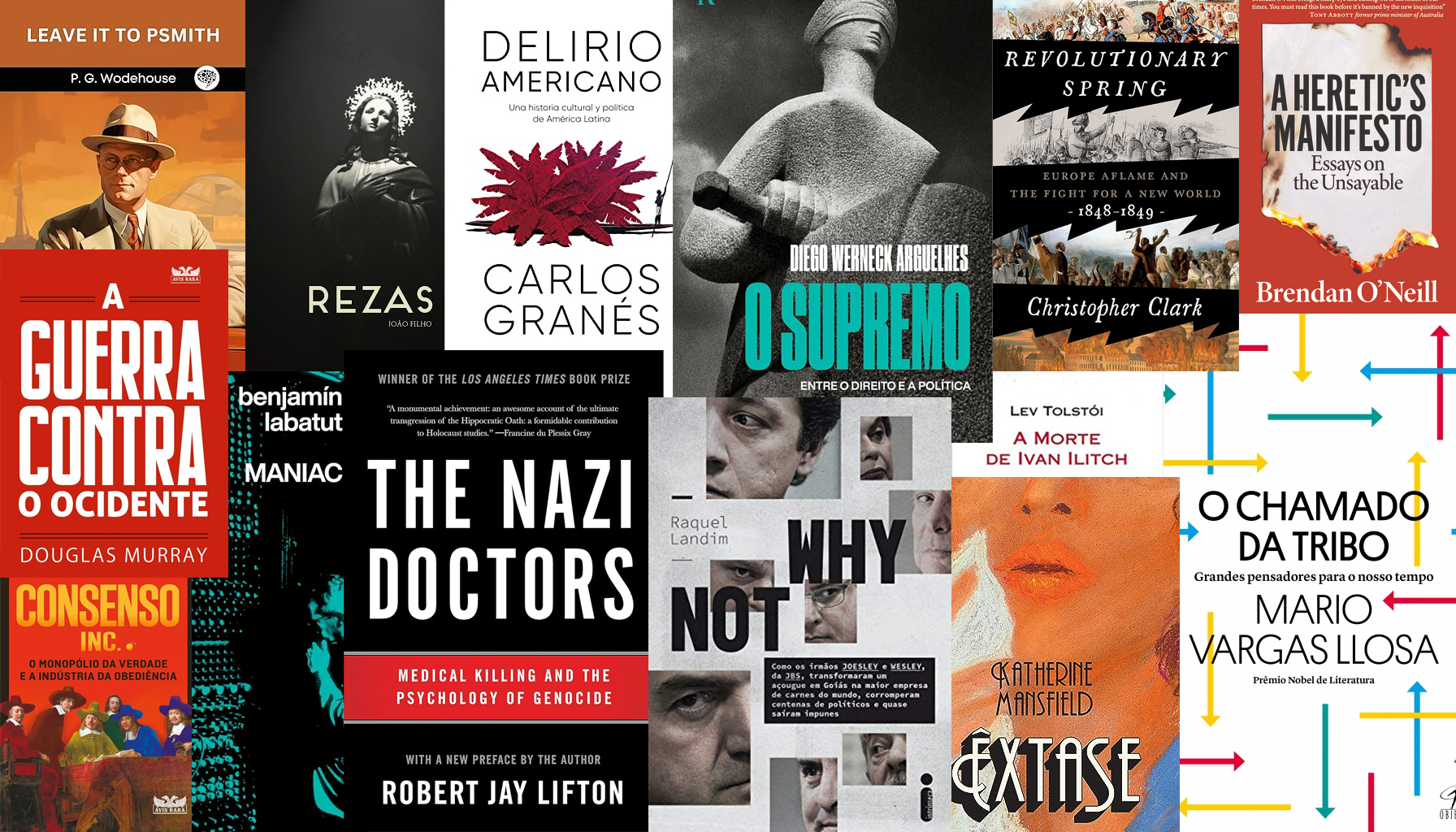 Livros que os colaboradores e colunistas da Gazeta do Povo mais gostaram de ler em 2023.