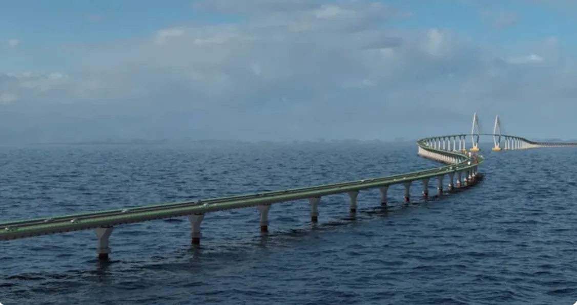 Ponte Salvador-Itaparica terá 12,4 quilômetros de extensão e se tornará a maior sobre lâmina d´água na América Latina.