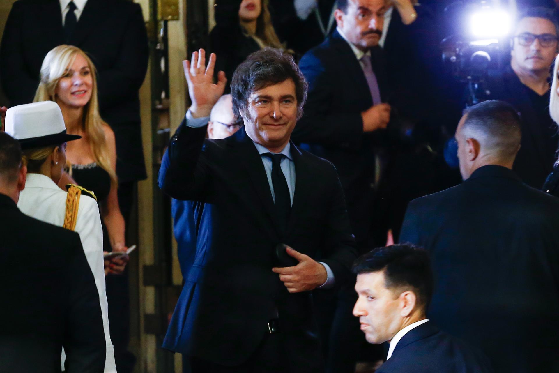 Javier Milei, presidente da Argentina: encontro com Papa Francisco.