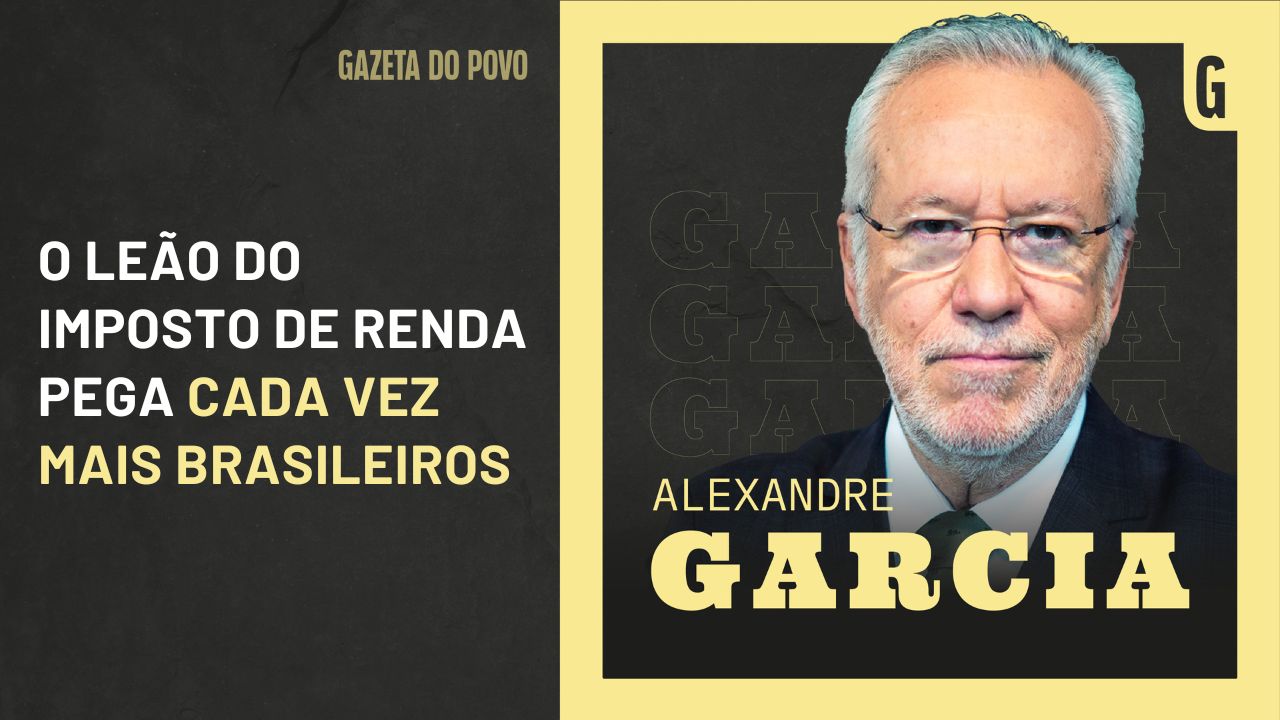 Alexandre Garcia: O leão do Imposto de Renda pega cada vez mais ...