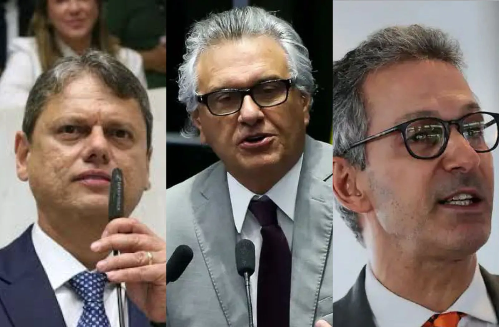 Os governadores Tarcísio, Caiado e Zema têm encontro marcado com o presidente do Senado para discutir o fim das saidinhas temporárias.