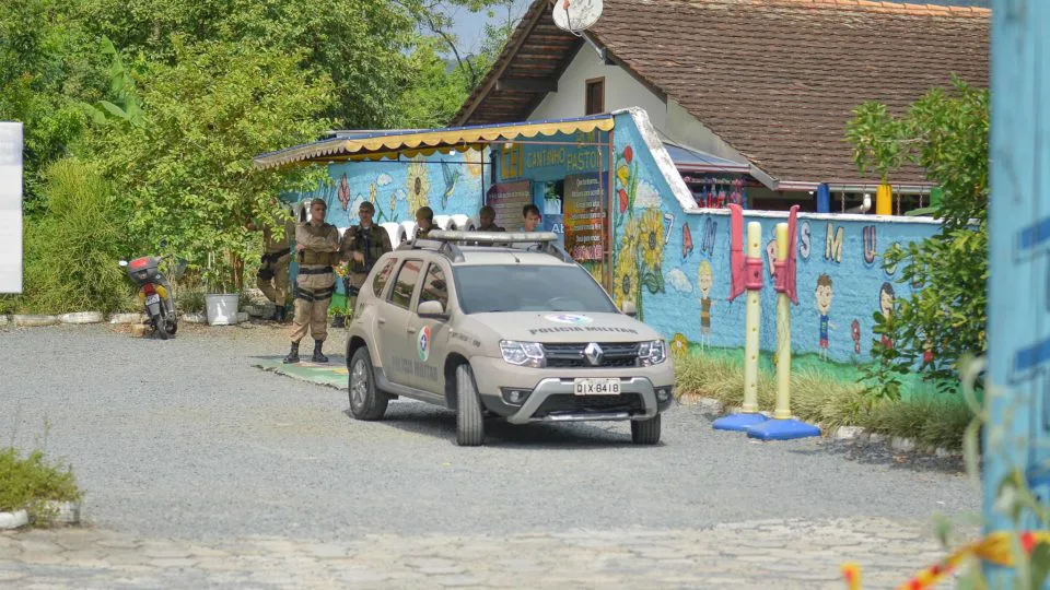 Creche Cantinho Bom Pastor foi alvo de ataque com mortes em abril de 2023, em Blumenau (SC).