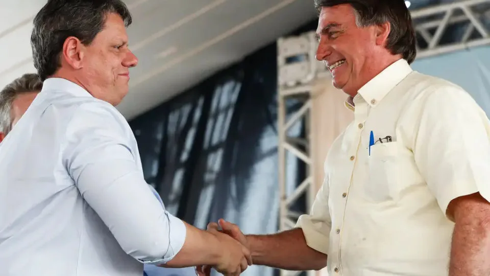 Bolsonaro e Tarcísio