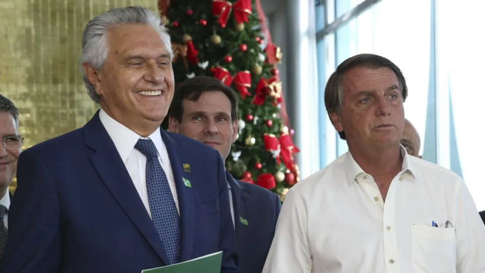 Bolsonaro e Caiado