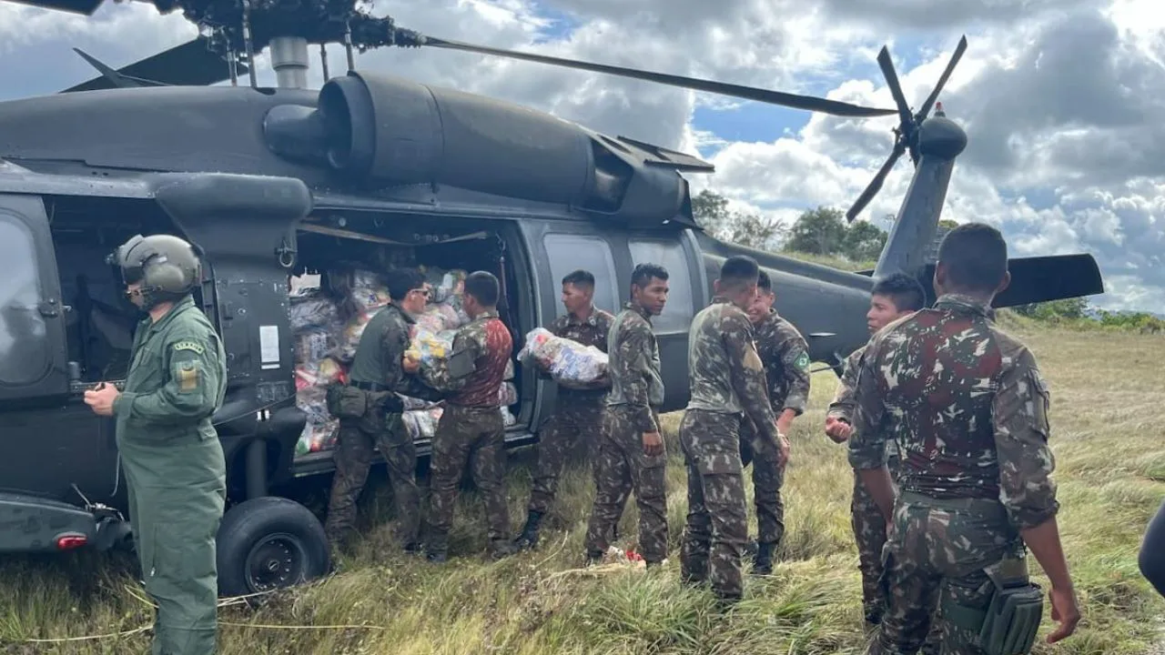 Exército - Operação na Terra Yanomami