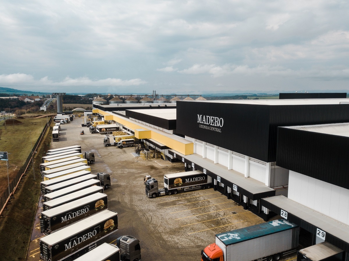 Cozinha Central do Grupo Madero, em Ponta Grossa (PR).