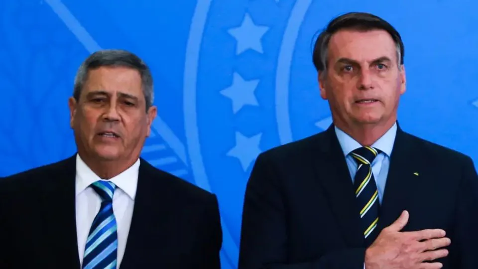 Bolsonaro e Braga Netto