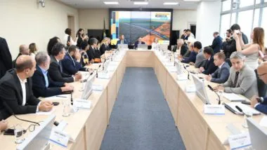 Bancada paranaense participa de reunião no Ministério dos Transportes.