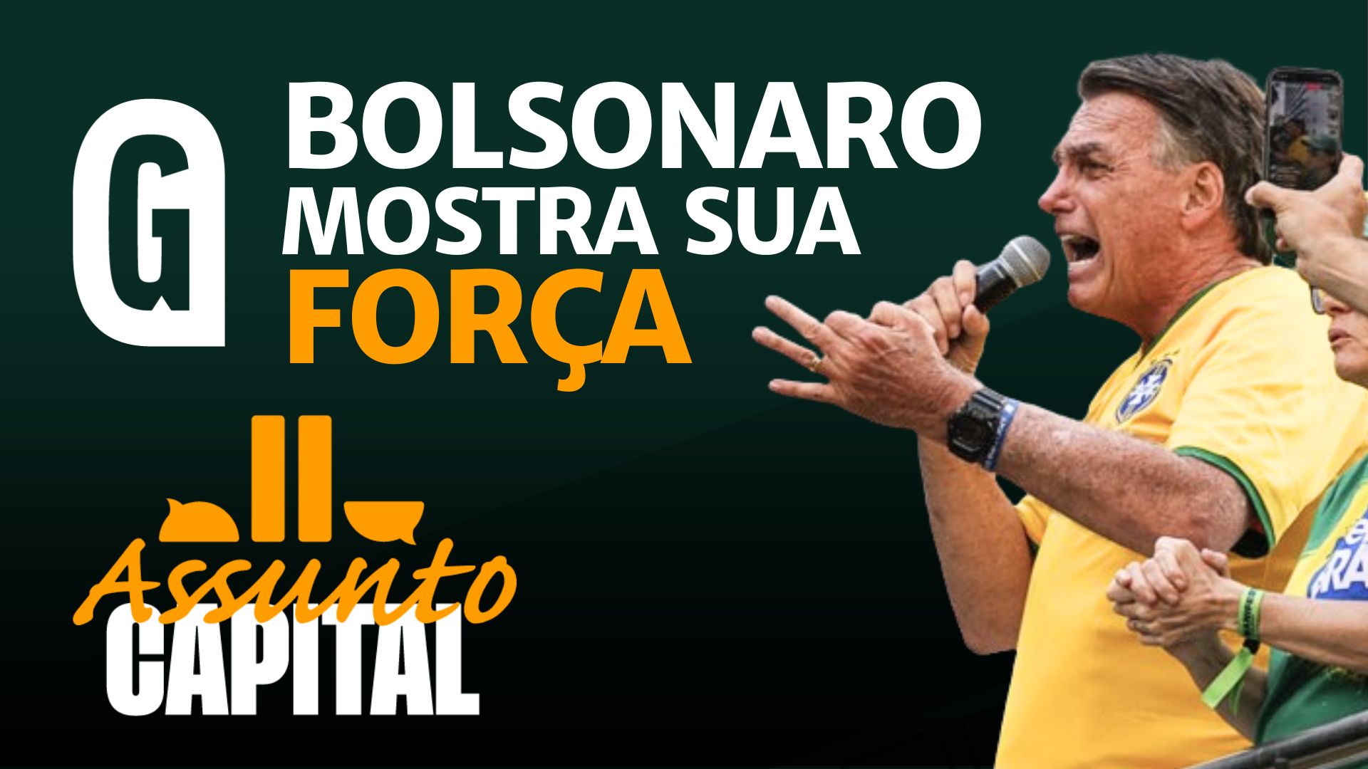 Gustavo Gayer participa do Assunto Capital