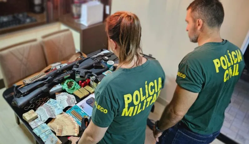 Operação Travessia apura desvios de recursos públicos para construção de ponte em Barra Velha (SC).