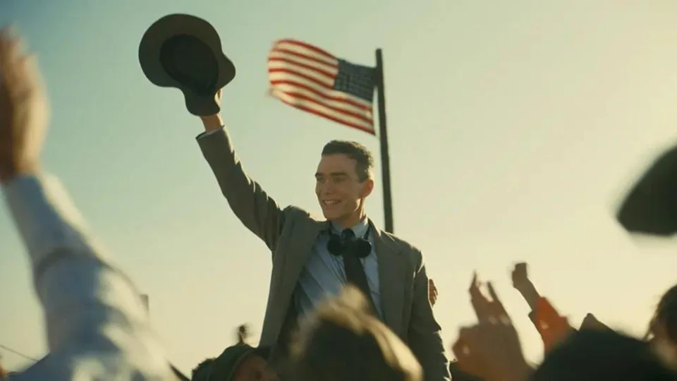 Cena de Oppenheimer, um dos filmes que disputam o Oscar
