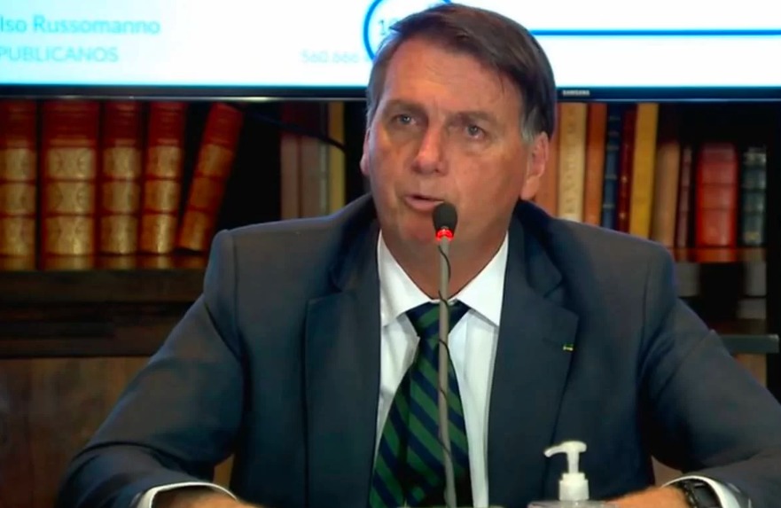 O ex-presidente Jair Bolsonaro (PL)