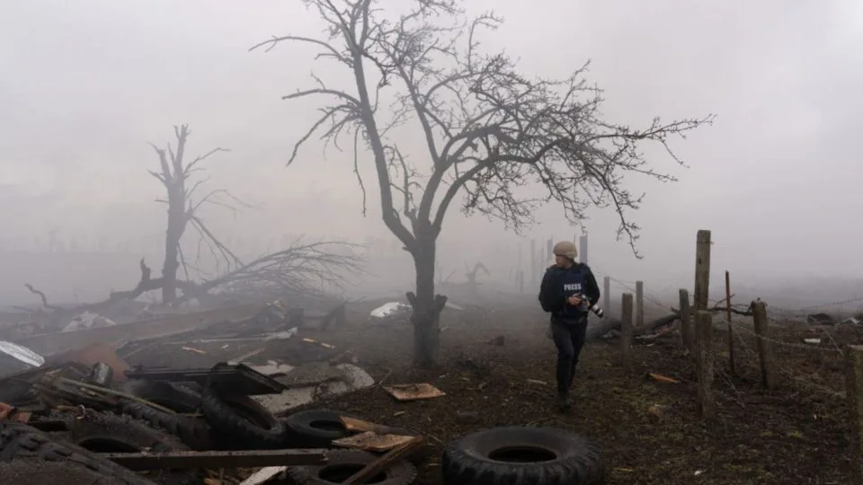 Pôster de "20 Dias em Mariupol", indicado ao Oscar de Melhor Documentário
