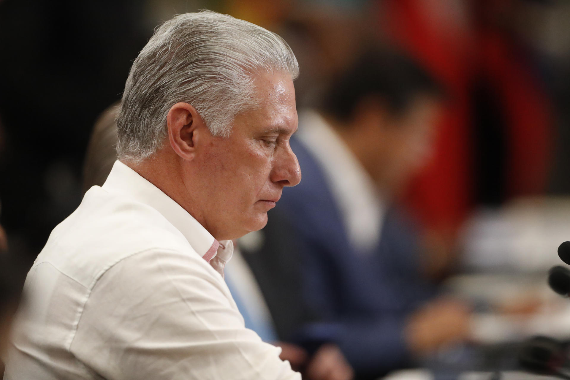 O ditador de Cuba, Miguel Díaz-Canel: país em crise