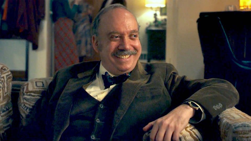 Paul Giamatti, que disputa o Oscar por "Os Rejeitados"