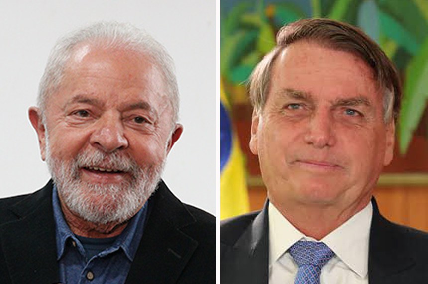 O presidente Luiz Inácio Lula da Silva (PT) e o ex-presidente Jair Bolsonaro (PL) terão influência na eleição municipal