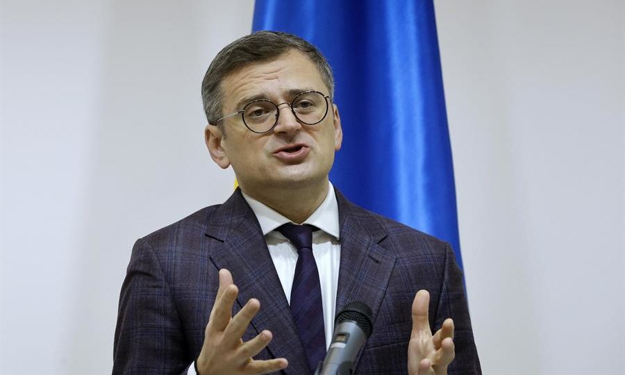 Chanceler ucraniano Dmytro Kuleba