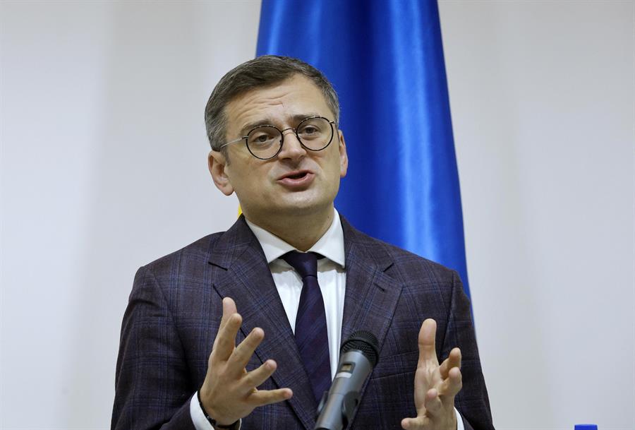 Chanceler ucraniano Dmytro Kuleba