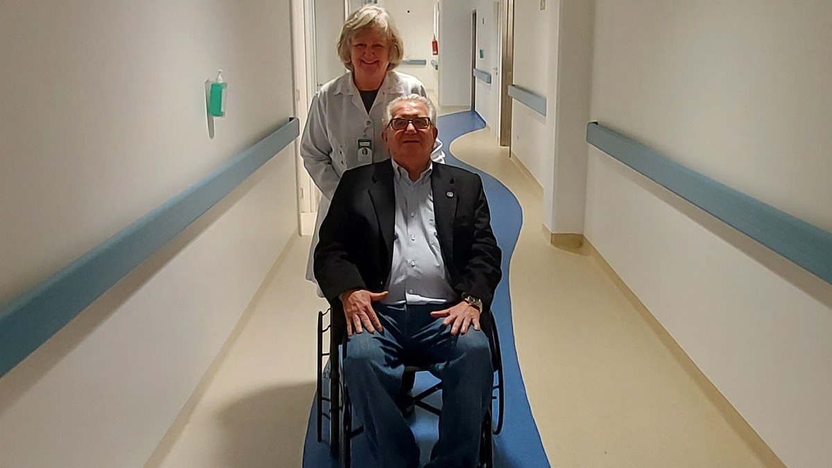 Um dos fundadores do Hospital Erasto Gaertner, Benedito Valdecir de Oliveira