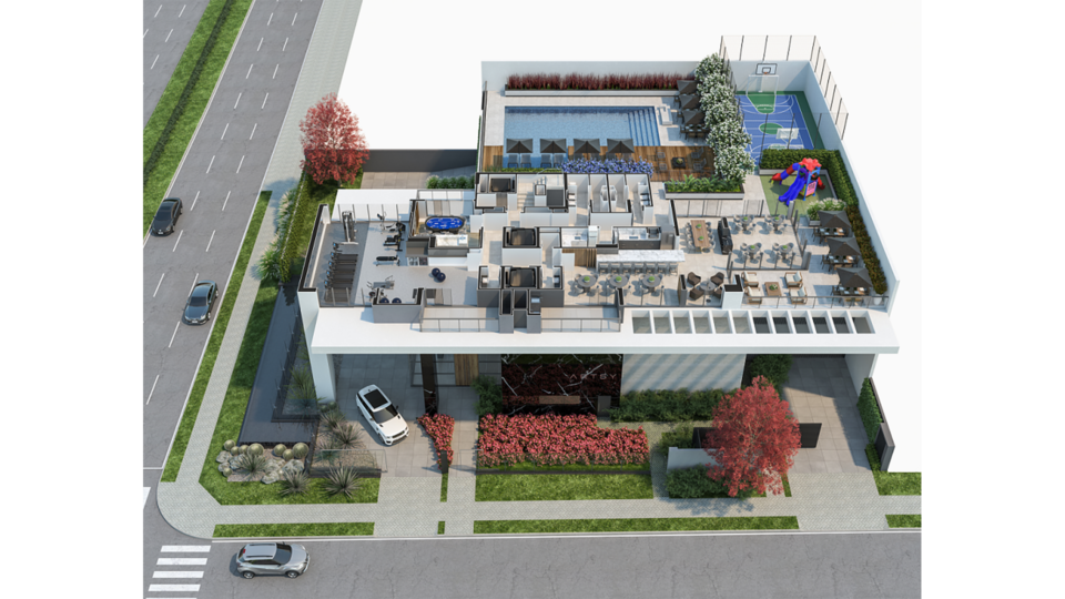 Imagem de planta de empreendimento da construtora A.Yoshii