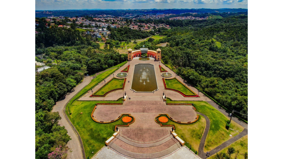 Imagem panorâmica do Parque Tinguí