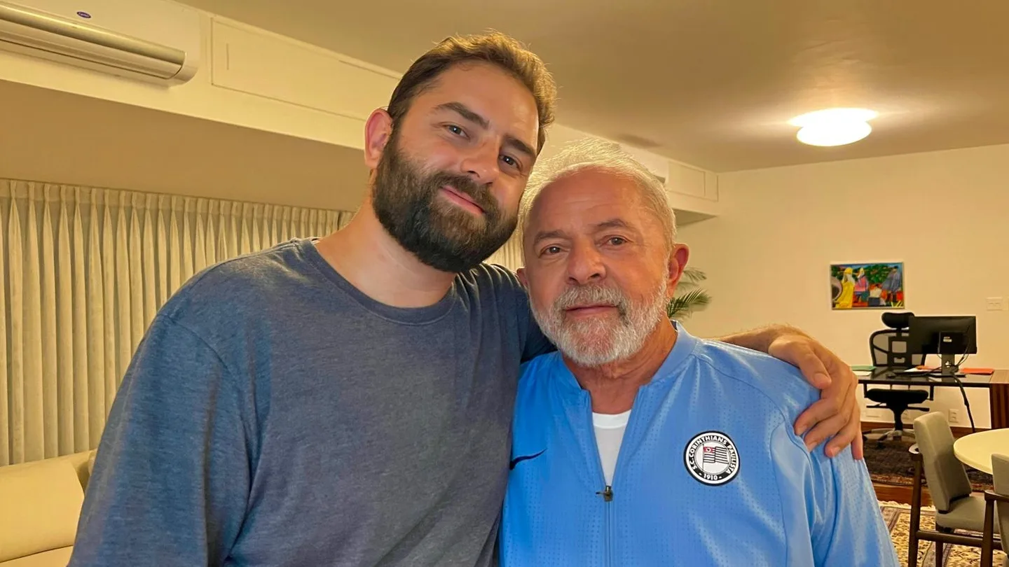 Luís Cláudio e Lula