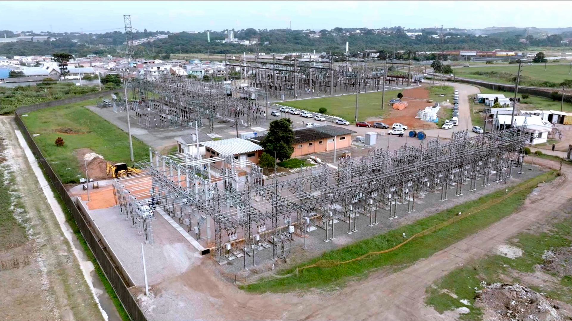Substação na Cidade Industrial em Curitiba