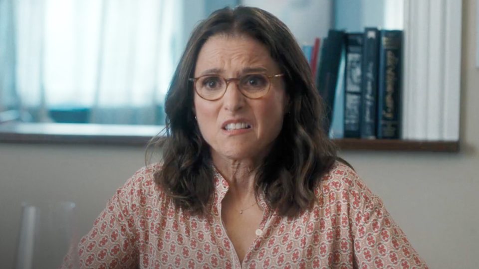 A atriz Julia Louis-Dreyfus, que nos anos 90 estourou com "Seinfeld"
