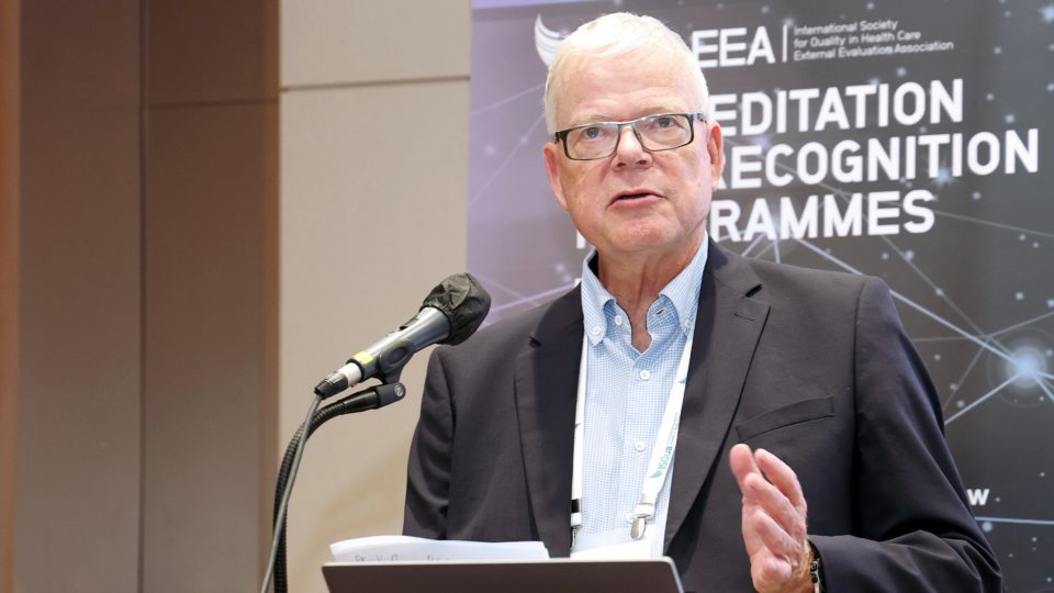 Dr. Carsten Engel, CEO da ISQua - International Society for Quality in Health Care.