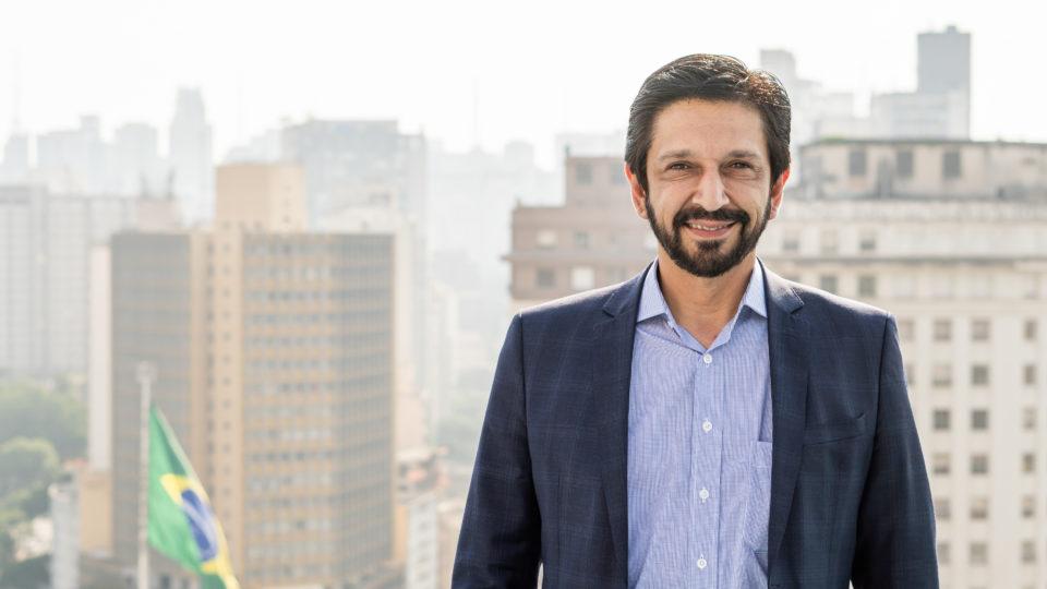 O prefeito de São Paulo, Ricardo Nunes (MDB), é pré-candidato à reeleição à prefeitura de São Paulo.