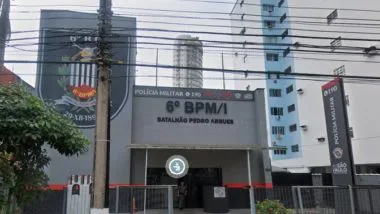 6° Batalhão da Polícia Militar em Santos (SP) é alvo de furto.